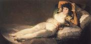 Francisco de goya y Lucientes The Clothed Maja oil painting reproduction